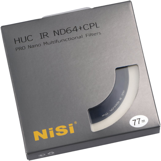 NISI Filter IRND 64+CPL Pro Nano 72mm