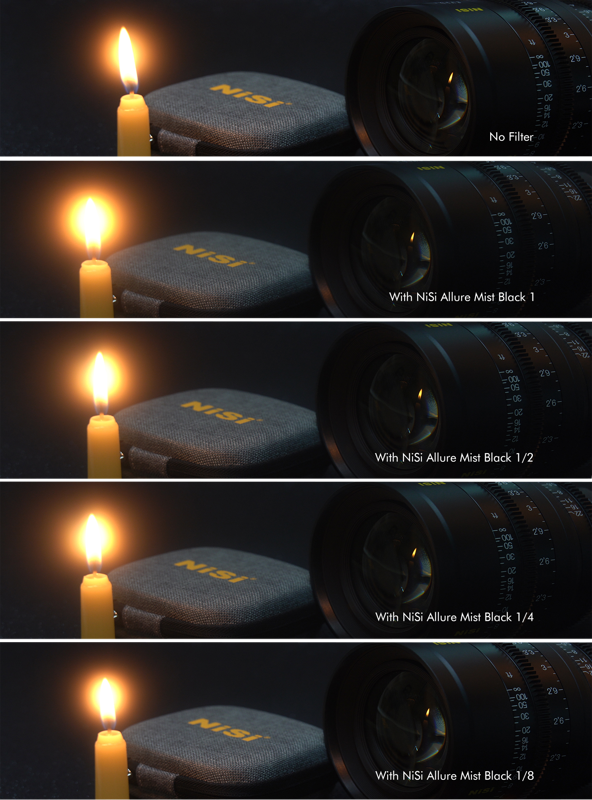 NISI Cine Filter Allure Black Mist 6x6" (1/2)