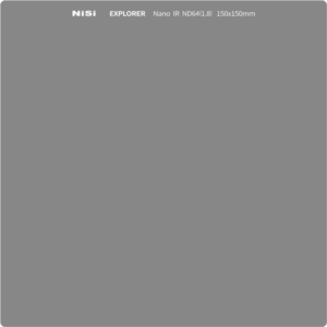 NISI Square Filter Explorer 150X150mm IRND 64 6Stops
