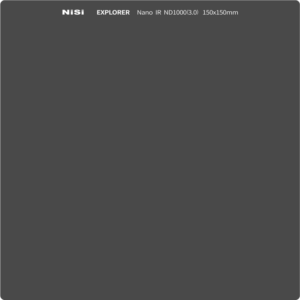 NISI Square Filter Explorer 150X150mm IRND 1000 10Stops