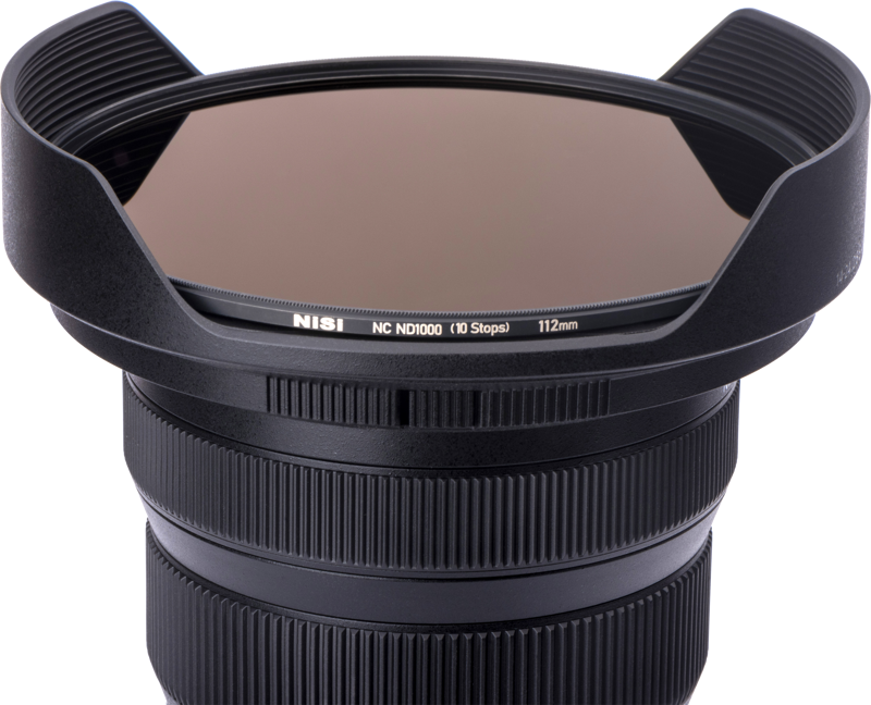 NISI Filter ND1000 (10Stop) 112mm For Nikon Z Lenses & Canon RF 100-300 F2.8L IS