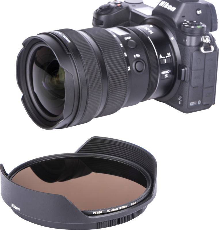 NISI Filter ND1000 (10Stop) 112mm For Nikon Z Lenses & Canon RF 100-300 F2.8L IS
