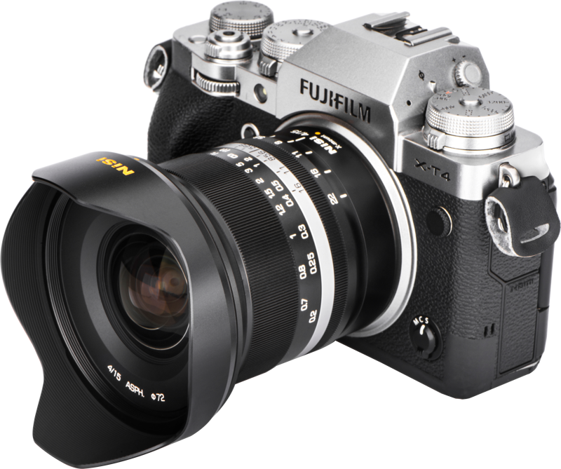 NISI Lens 15mm F4 Fuji X-Mount
