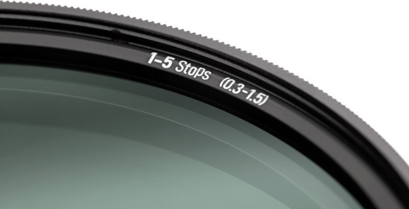 NISI Filter ND-Vario 1-5 Stops True Color 72mm