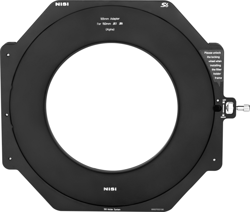 NISI Adapter Ring Alpha For S5/S6 Filterholder - 105mm