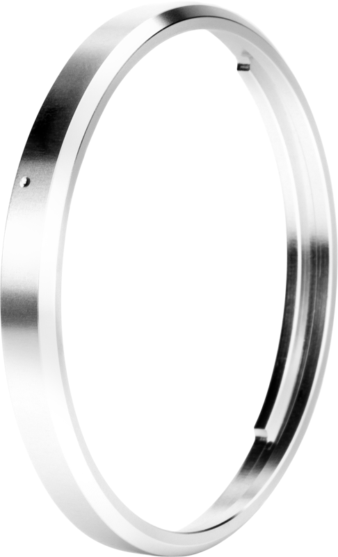 NISI Ring Caps For Ricoh GR IIIx Rose Red & Silver