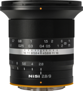NISI Lens 9mm F2.8 For APS-C MFT-Mount