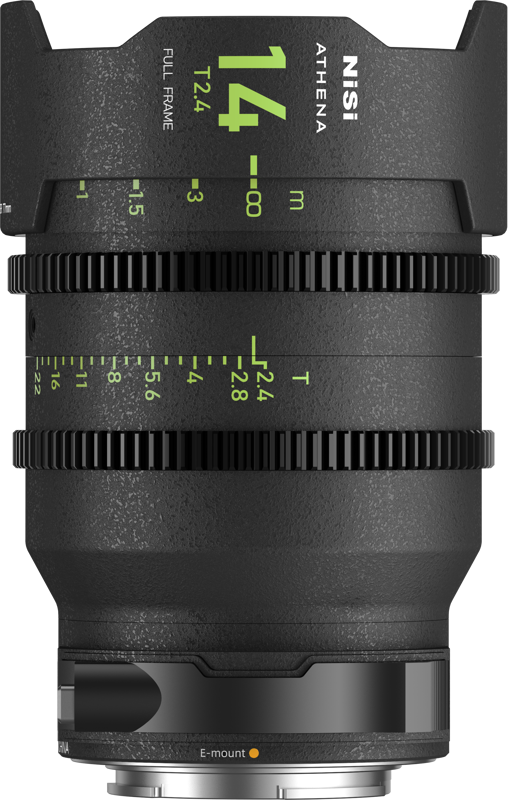 NISI Cine Lens Athena Prime 14mm T2.4 RF-Mount