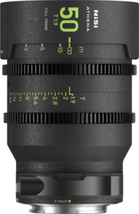 NISI Cine Lens Athena Prime 50mm T1.9 RF-Mount