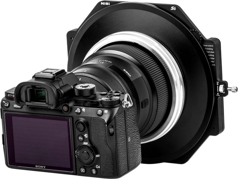 NISI Filter Holder S6 Alpha Kit For Sigma 14mm F1.4 DG DN