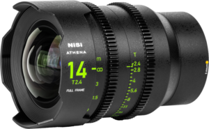 NISI Cine Lens Athena Prime 14mm T2.4 E-Mount (Without Drop-in Filter)