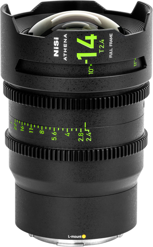 NISI Cine Lens Athena Prime 14mm T2.4 L-Mount
