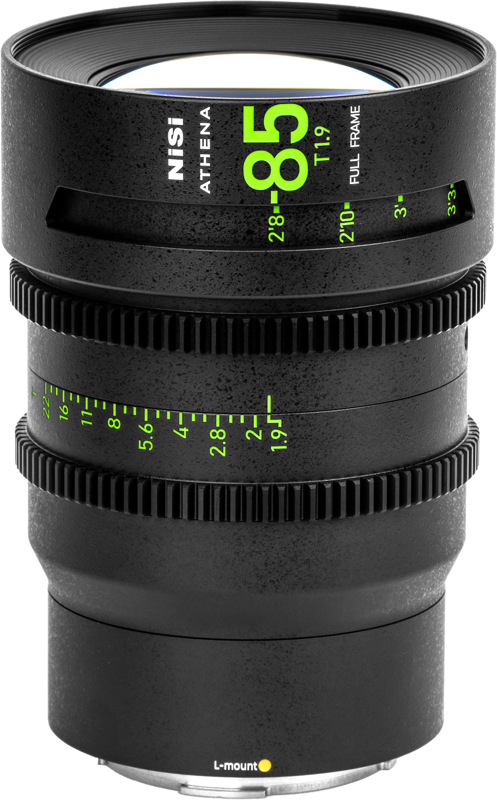NISI Cine Lens Athena Prime 85mm T1.9 L-Mount