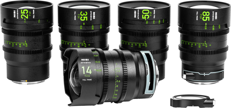 NISI Cine Lens Set Athena Prime L-Mount