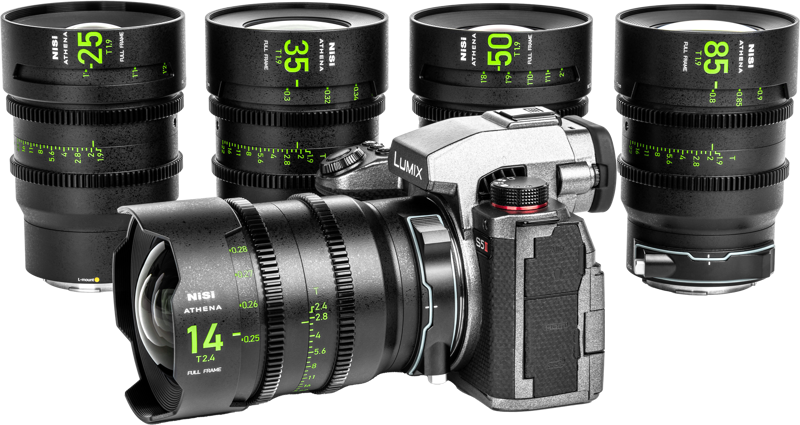 NISI Cine Lens Set Athena Prime L-Mount