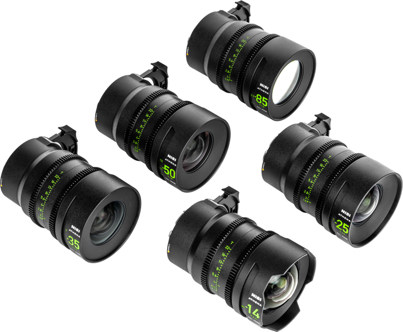 NISI Cine Lens Set Athena Prime L-Mount