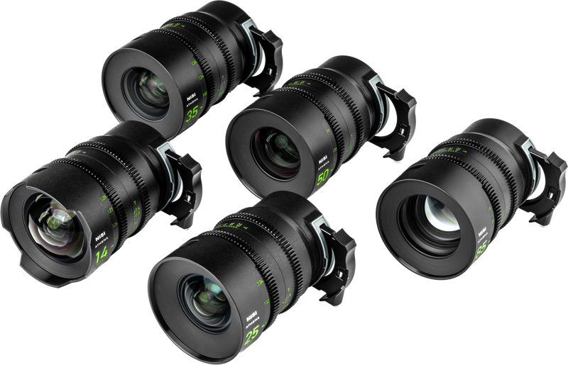 NISI Cine Lens Set Athena Prime L-Mount