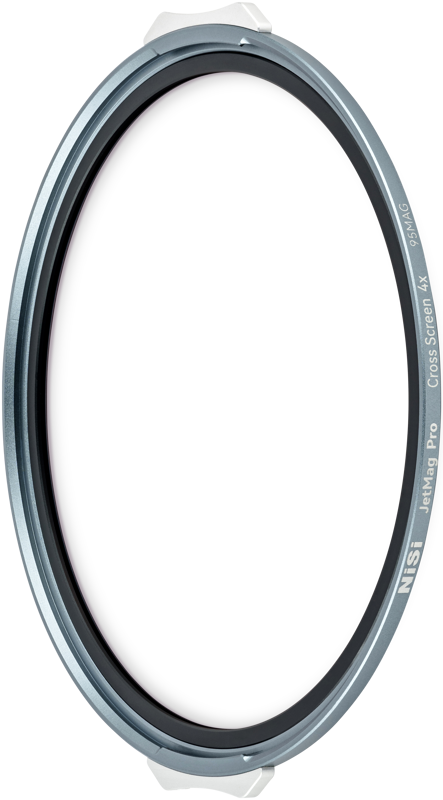 NISI JetMag Pro 95 Filter Cross Screen 4x
