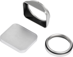 NISI JetMag Pro Lens Hood, Uv Filter & Cap for Fuji X100 Series Silver