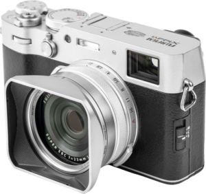 NISI JetMag Pro Lens Hood, Uv Filter & Cap for Fuji X100 Series Silver