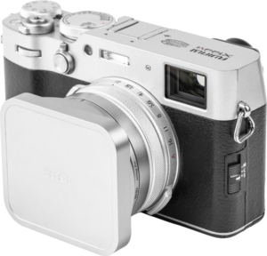NISI JetMag Pro Lens Hood, Uv Filter & Cap for Fuji X100 Series Silver