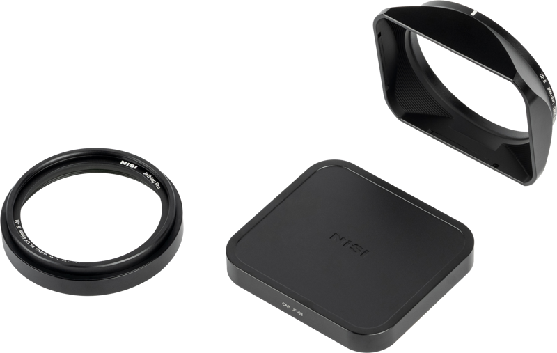 NISI JetMag Pro Lens Hood, Uv Filter & Cap for Fuji X100 Series Black