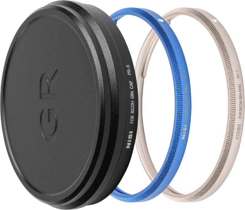 NISI Ring+Cap Kit for Ricoh GR IV