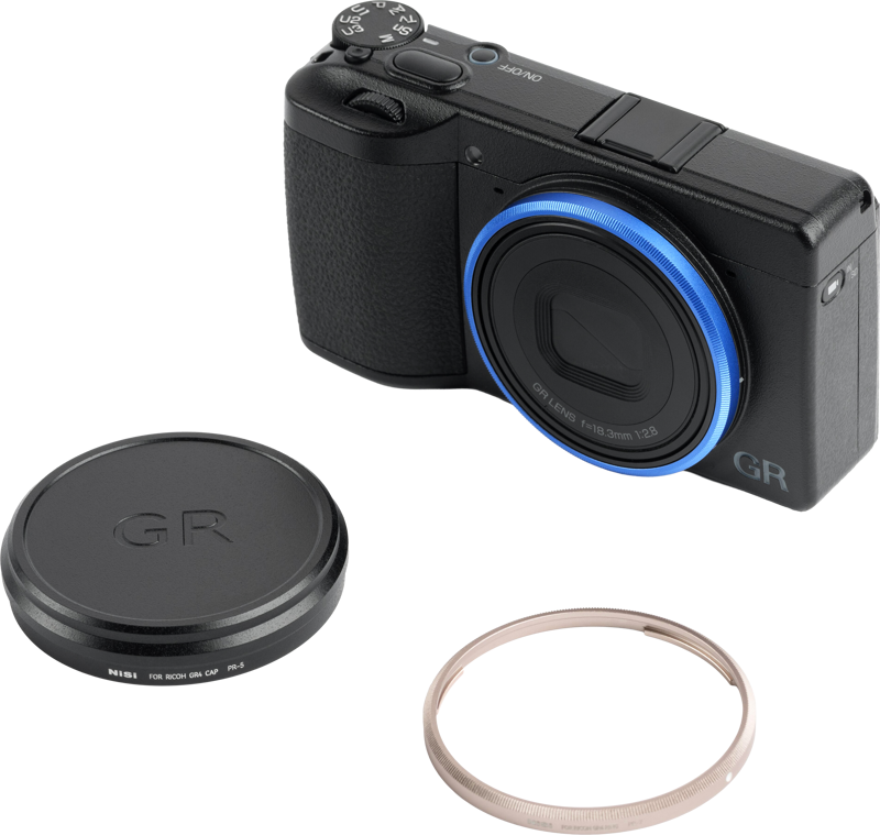 NISI Ring+Cap Kit for Ricoh GR IV
