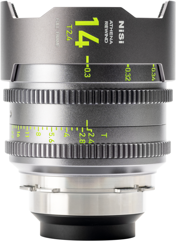 NISI Cine Lens Athena Prime Rewind 14mm T2.4 PL-Mount