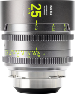 NISI Cine Lens Athena Prime Rewind 25mm T1.9 PL-Mount