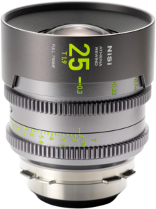 NISI Cine Lens Athena Prime Rewind 25mm T1.9 PL-Mount