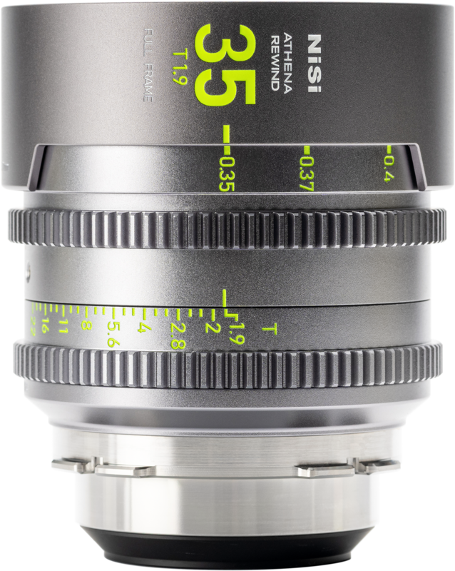 NISI Cine Lens Athena Prime Rewind 35mm T1.9 PL-Mount