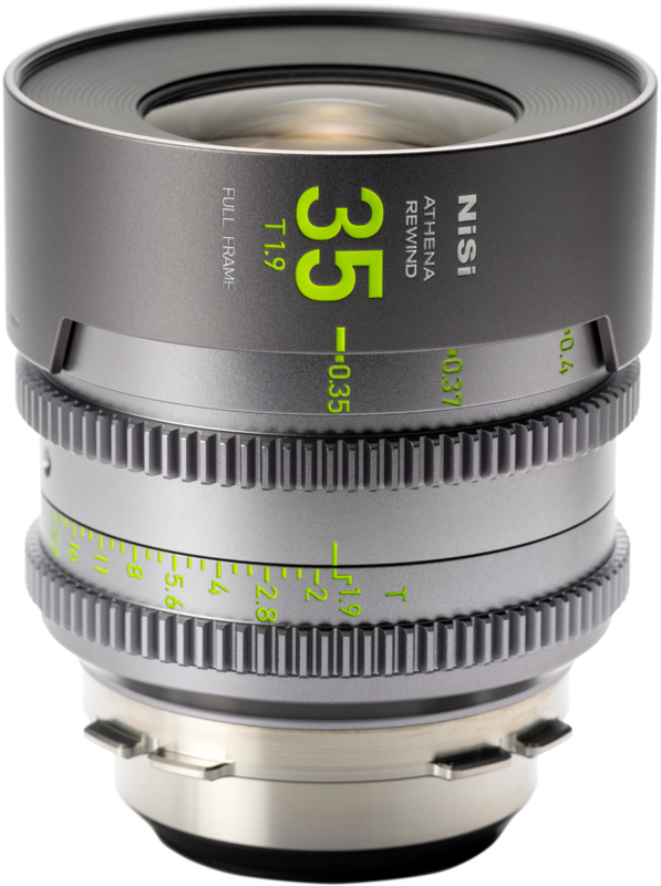 NISI Cine Lens Athena Prime Rewind 35mm T1.9 PL-Mount