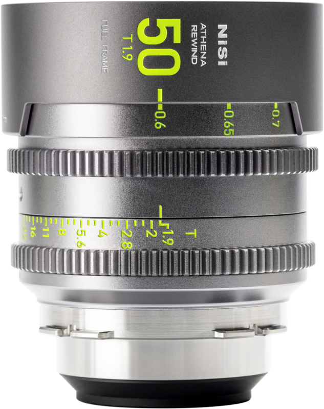 NISI Cine Lens Athena Prime Rewind 50mm T1.9 PL-Mount