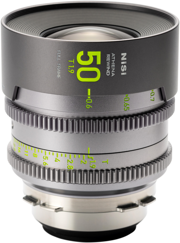 NISI Cine Lens Athena Prime Rewind 50mm T1.9 PL-Mount