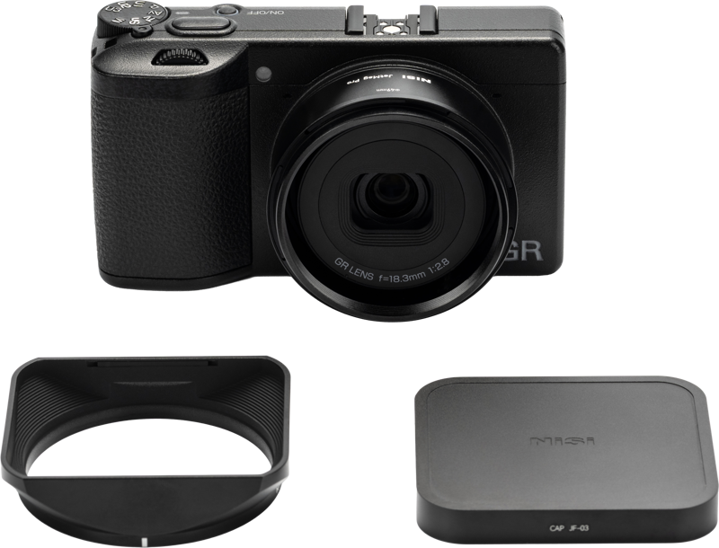 NISI JetMag Pro Kit for Ricoh GR IV (Adapter, Lens Hood, Cap)