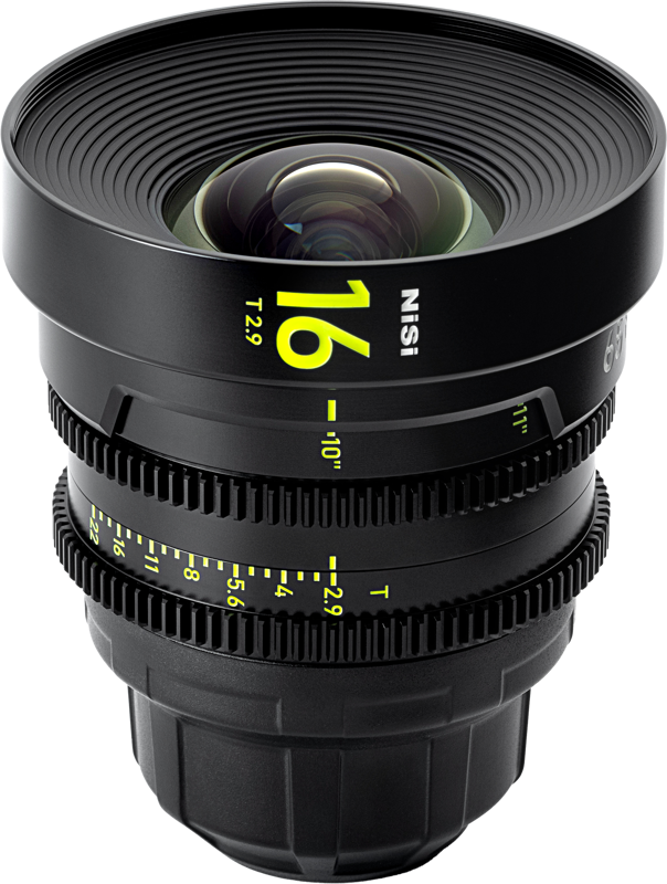 NISI Cine Lens 65 Prime 16mm T2.9 PL-Mount (Feet)