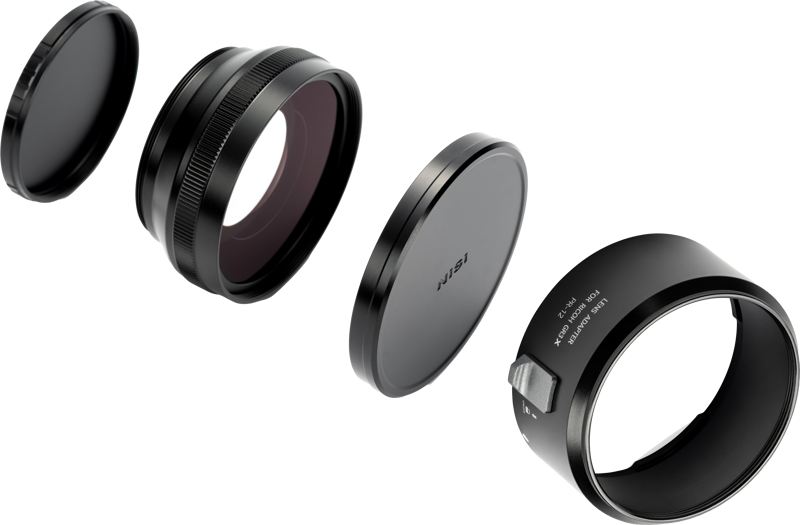NISI Wide Conversion Lens Kit for Ricoh GR IIIx (Adapter + 0.78x Lens)