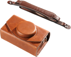 SMALLRIG 5986 Leather Storage Bag for FUJIFILM X-E5 / X100VI Brown