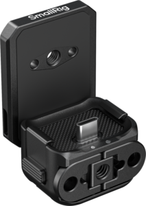 SMALLRIG 6359 Attachable Quick Release Backplate Mount Support with USB-C Port for DJI Osmo Pocket 4