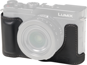 SMALLRIG 5698 Leather Half Case for Panasonic LUMIX L10 Black