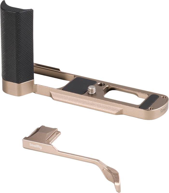 SMALLRIG 6136 L-Shaped Mount Plate Handle for Panasonic LUMIX L10 Titanium