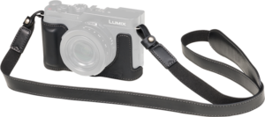 SMALLRIG 6274 Leather Half Case Kit for Panasonic LUMIX L10 Black
