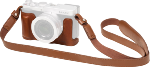 SMALLRIG 6275 Leather Half Case Kit for Panasonic LUMIX L10 Brown