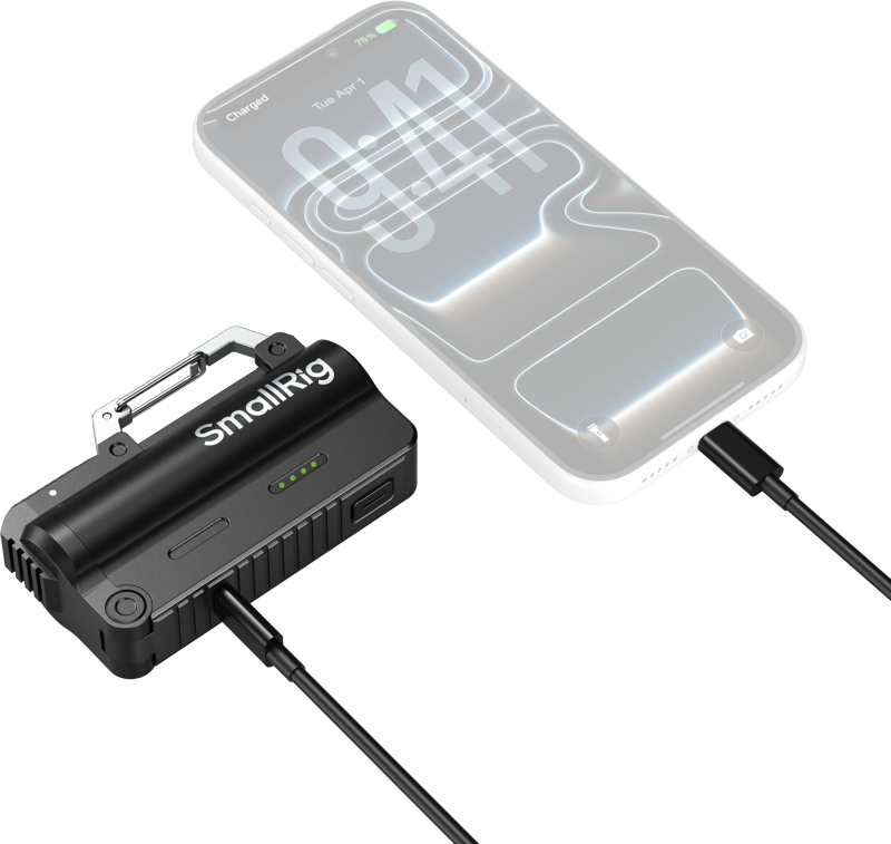 SMALLRIG 6090 5000mAh Battery and Charger Kit for 21700 Battery Black