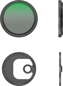 SMALLRIG 4725 Attachable VND Filter Kit ND2-ND32 (1-5 Stop) with T-mount Filter Adapter 67mm