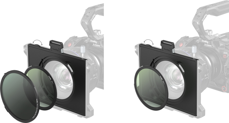 SMALLRIG 4415 Multifunctional VND Filter Tray Kit