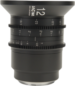 LAOWA 12mm T2.9 Zero-D Cine Lens - (Dual Scale Cine) L Mount