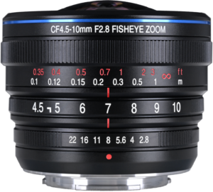 LAOWA 4.5-10mm f/2.8 CF Zoom Fisheye Lens - Fuji X