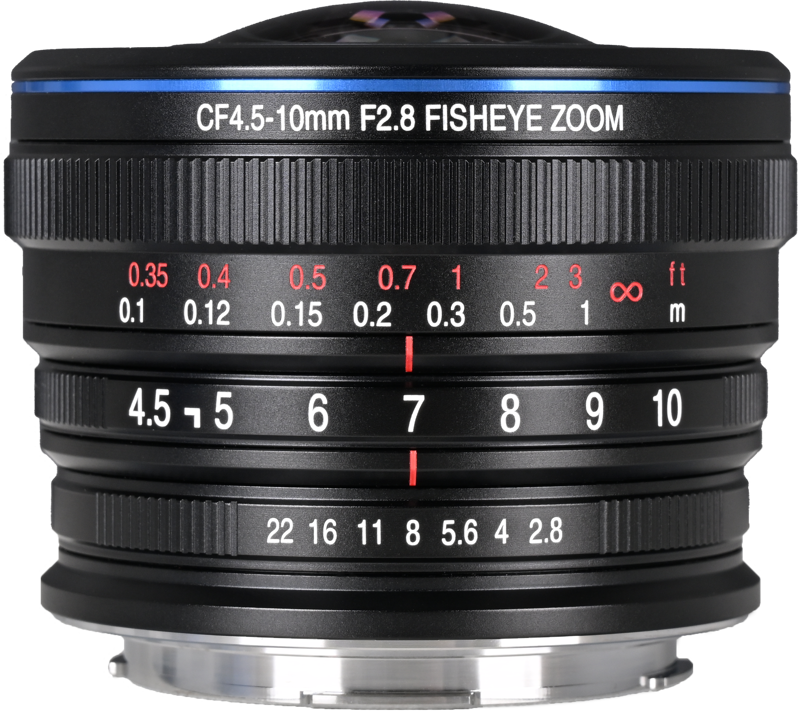 LAOWA 4.5-10mm f/2.8 CF Zoom Fisheye Lens - L mount